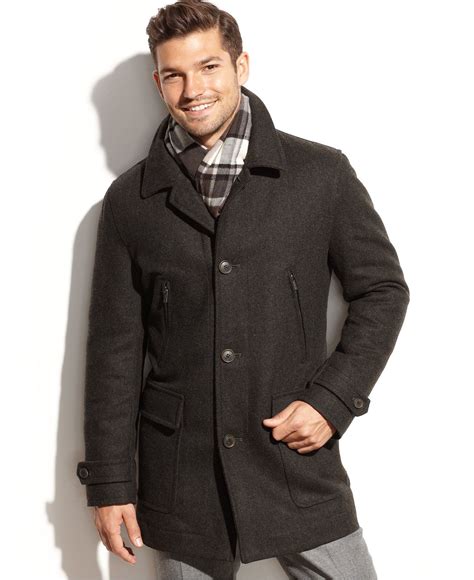 michael kors mens coat with scarf|Michael Kors scarf sale.